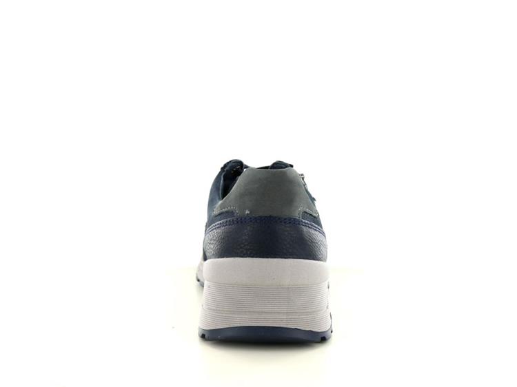 Waldläufer 734007 deepblue ls-bl./grau