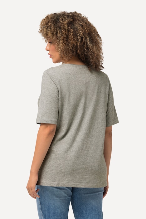 T-Shirt, Herz, V-Ausschnitt, Classic, Halbarm