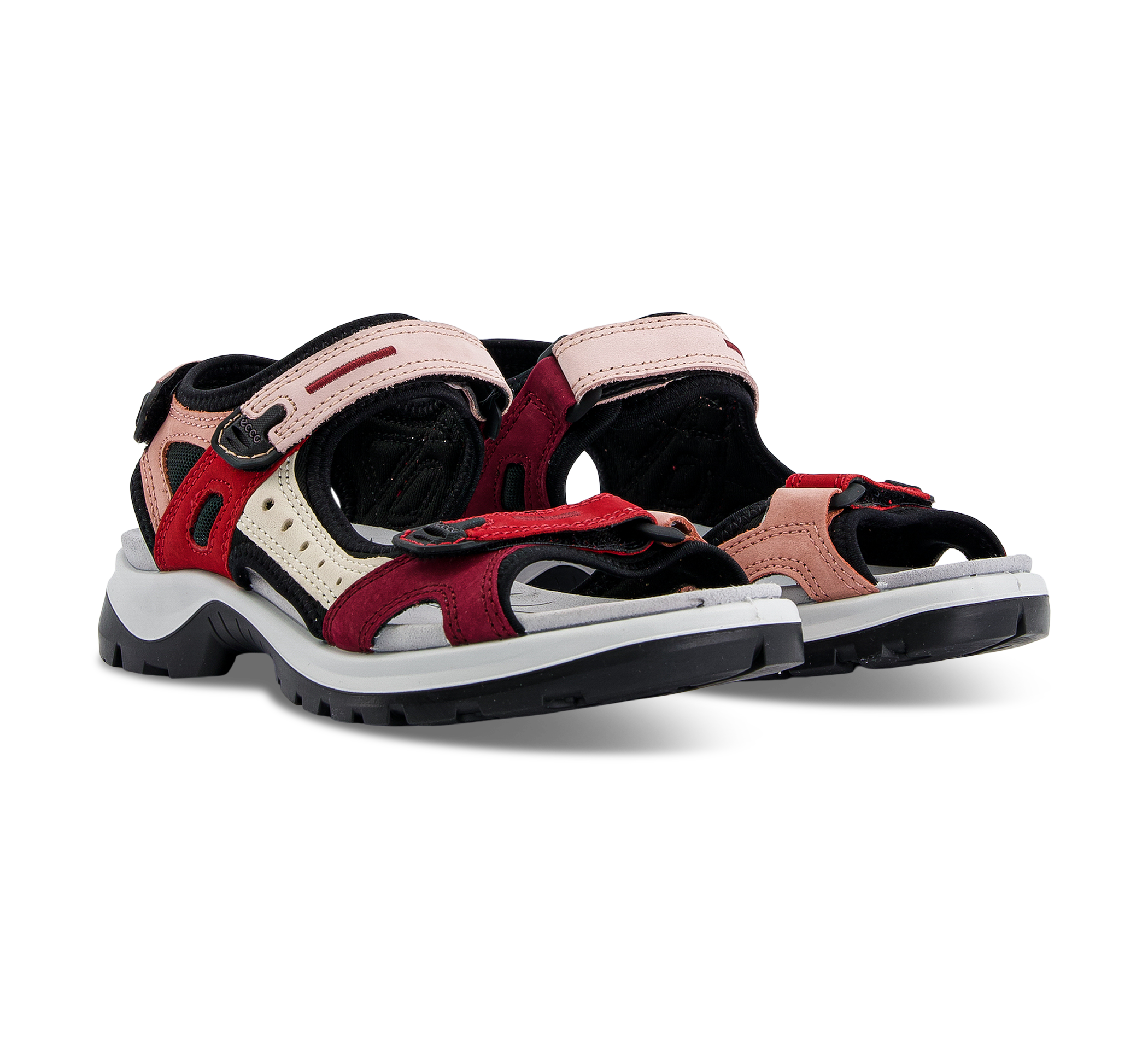 Ecco Offroad - Trekkingsandalen rotmulticolor