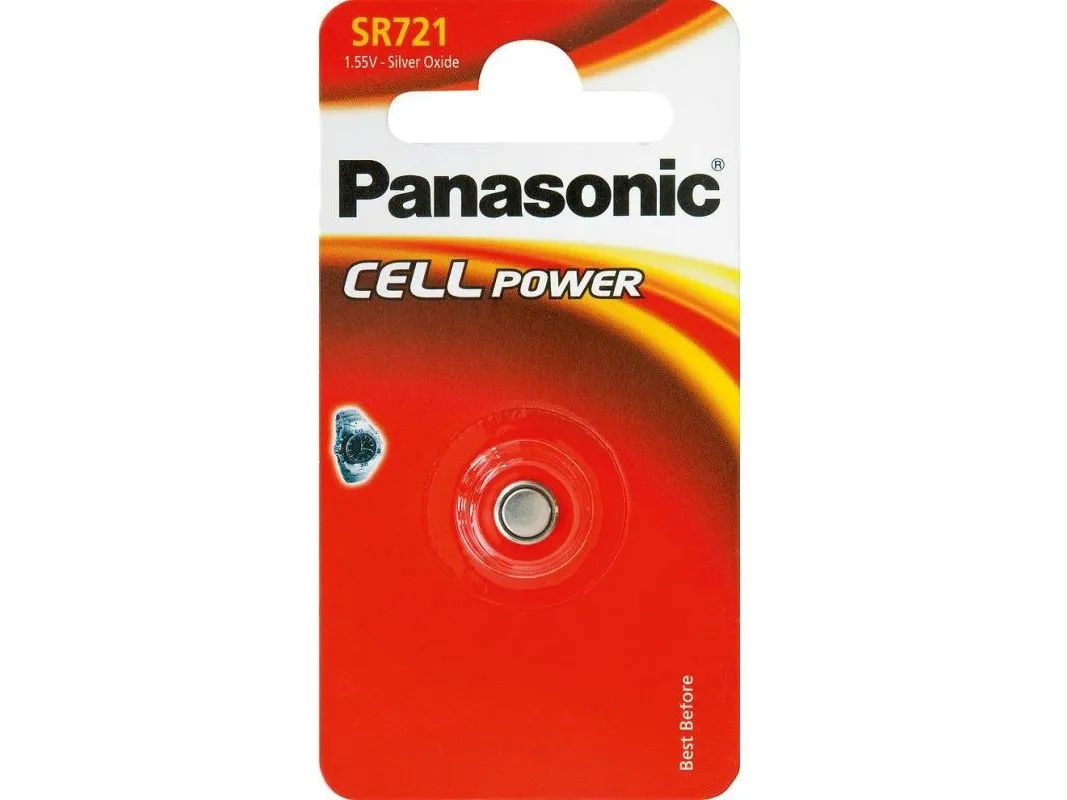 Panasonic Cell Power SR721 - Batteri SR721 - sølvoxid - 25 mAh