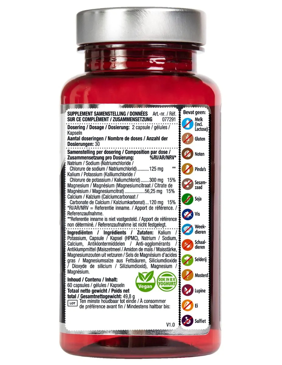 Elektrolyten 60 capsules