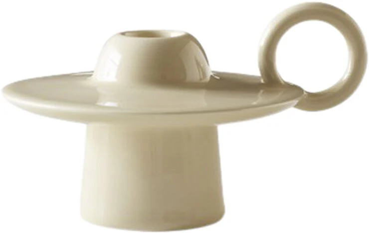 &Tradition Momento Candleholder JH39, Ivory