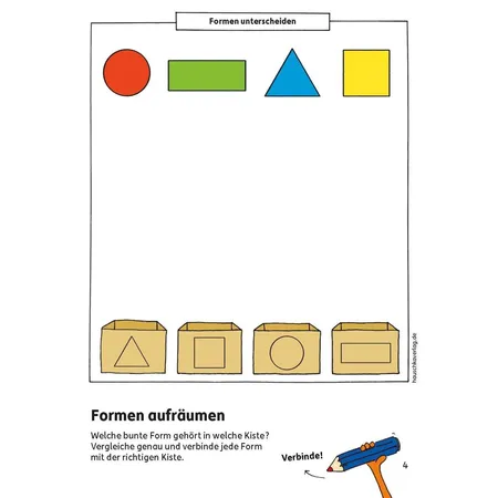 Hauschka Verlag Kindergartenblock - Das kann ich schon!