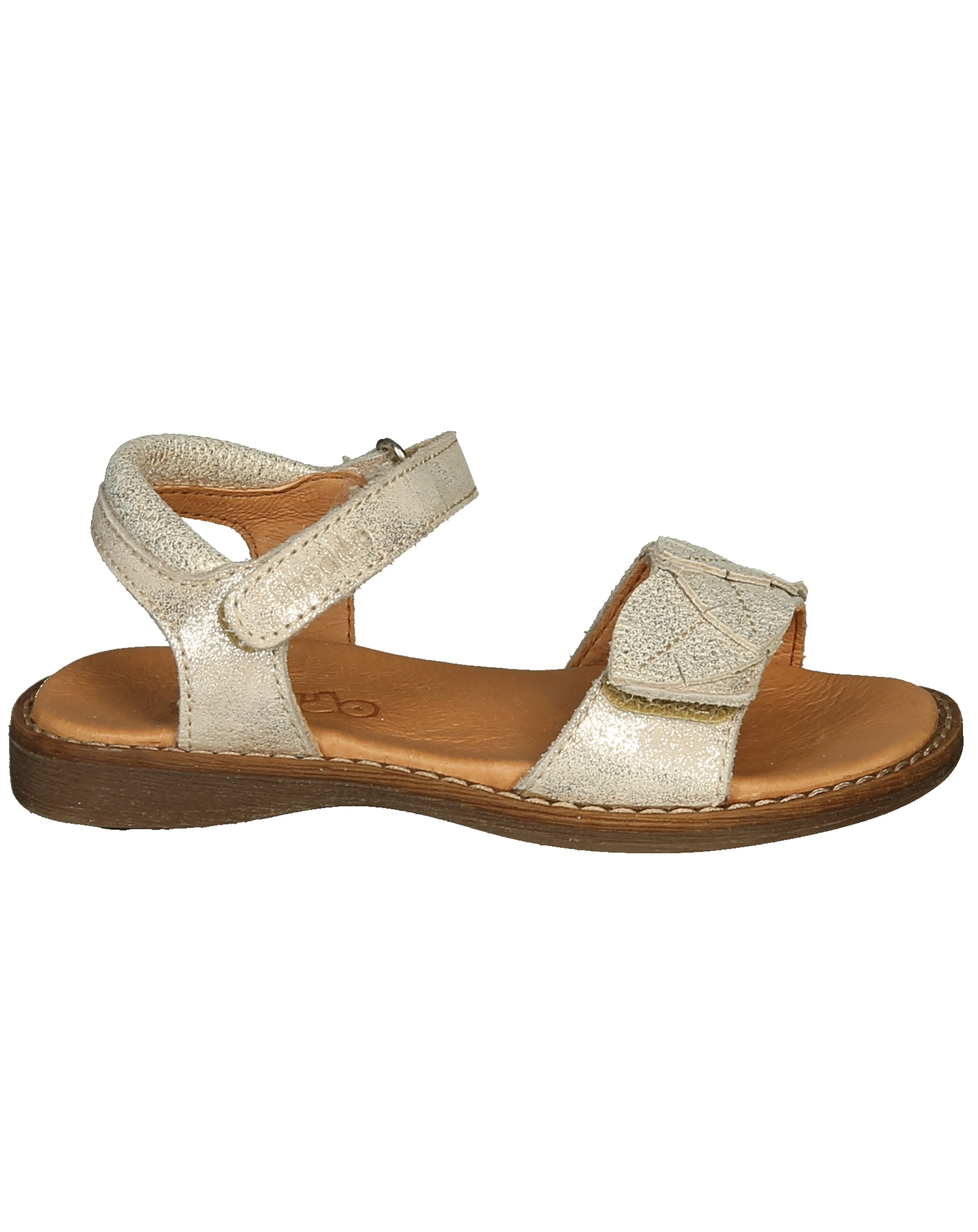 Sandale LORE LEAVES in gold