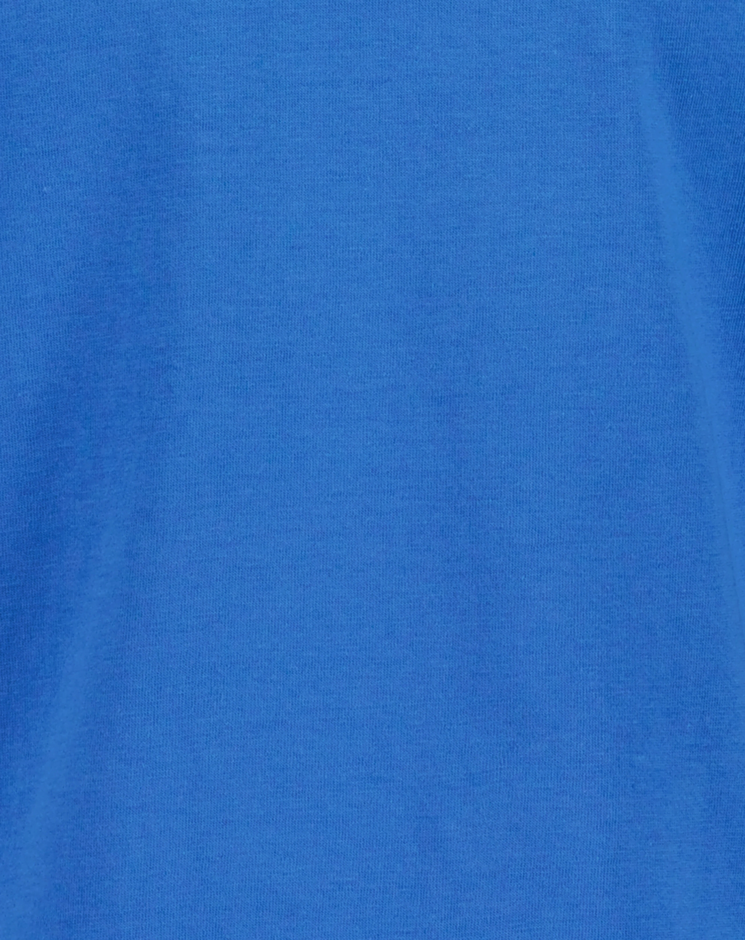 T-Shirt CAUTION in blau