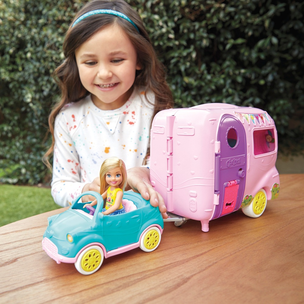 Barbie Club Chelsea Wohnmobil mit Zubehör