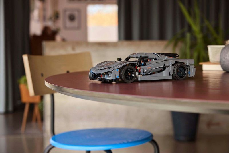 LEGO Technic Koenigsegg Jesko Absolut grijze hypercar 42173