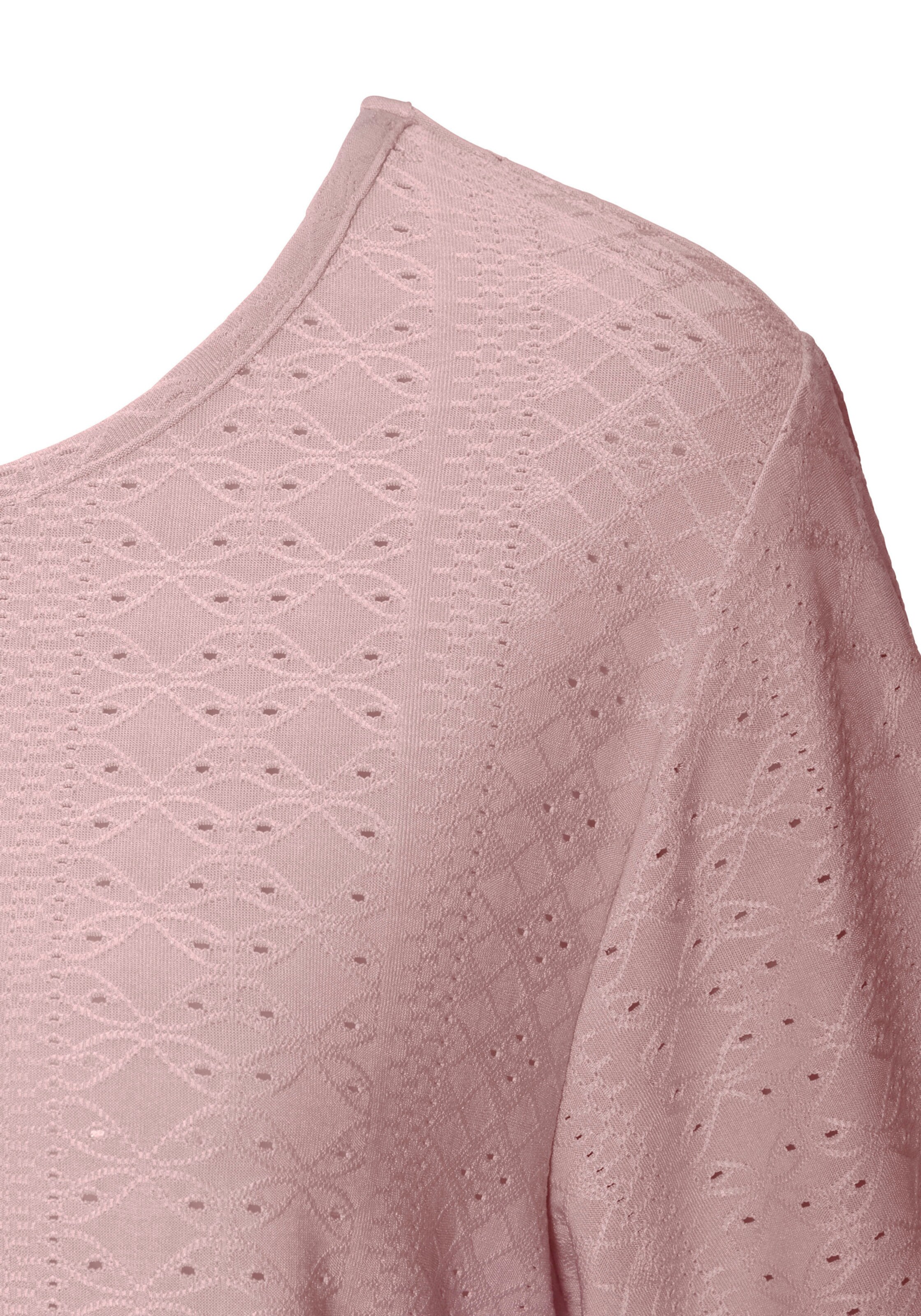 Vivance Kurzarmshirt in rose