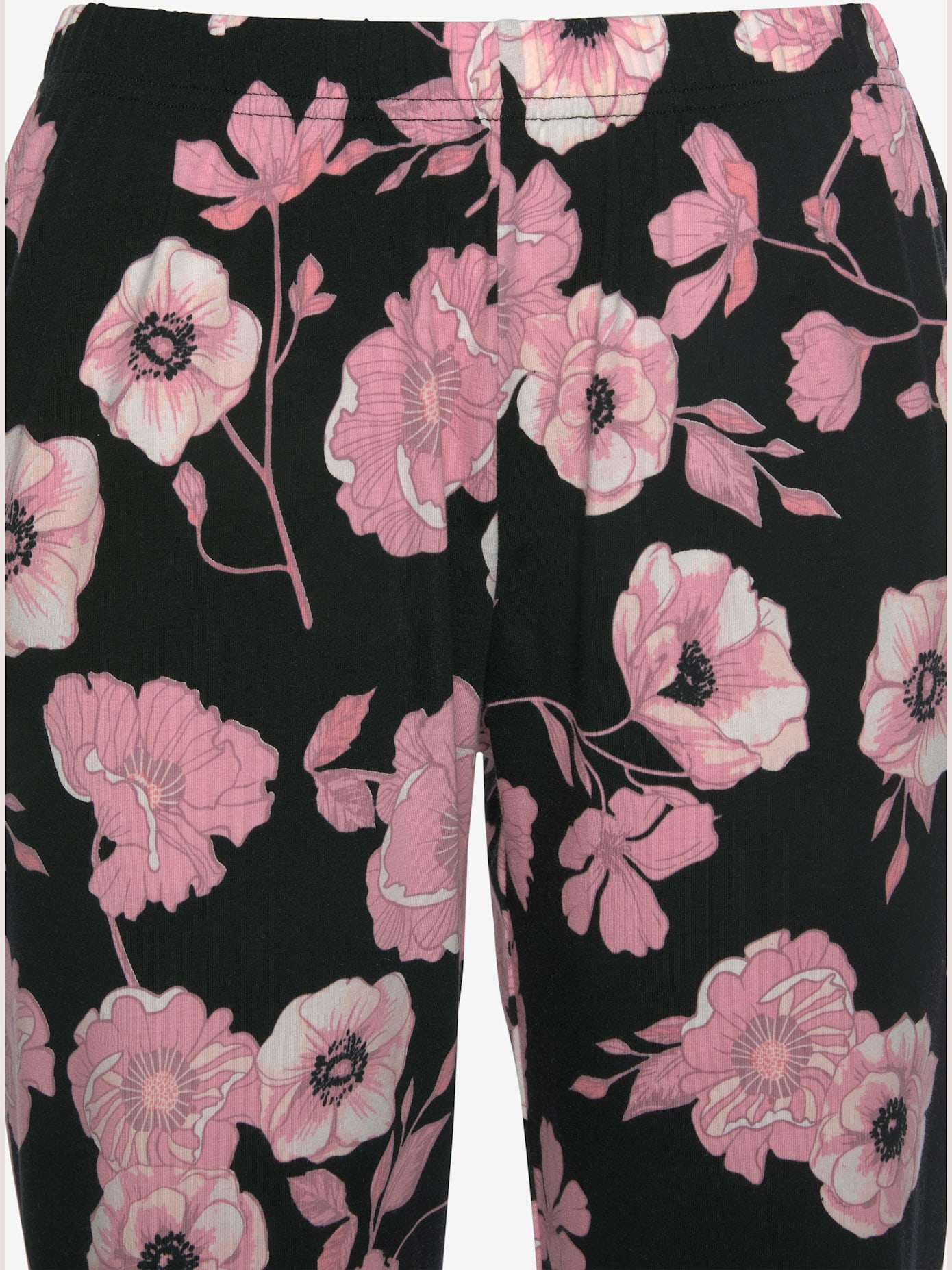 Pyjama élégant avec imprimé anémones
