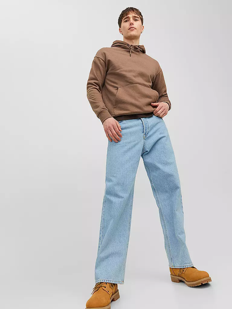 JACK & JONES Jeans Baggy Fit JJIALEX  hellblau