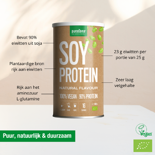 Purasana Soy Protein Natural 400GR