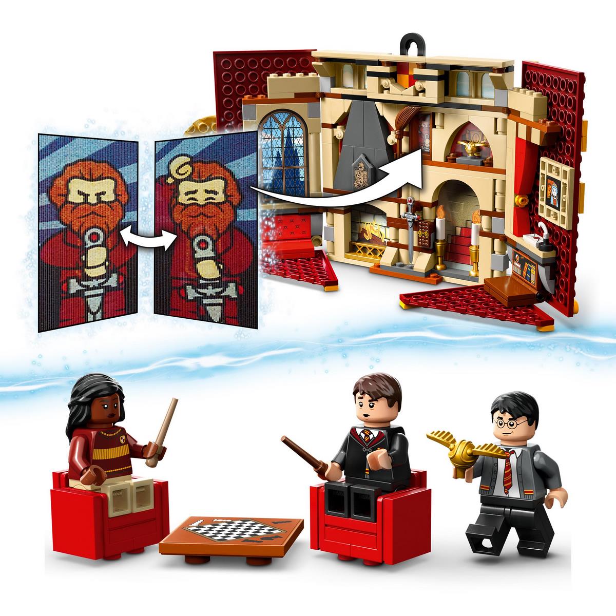 Blason Maison Gryffondor Lego Harry Potter 76409
