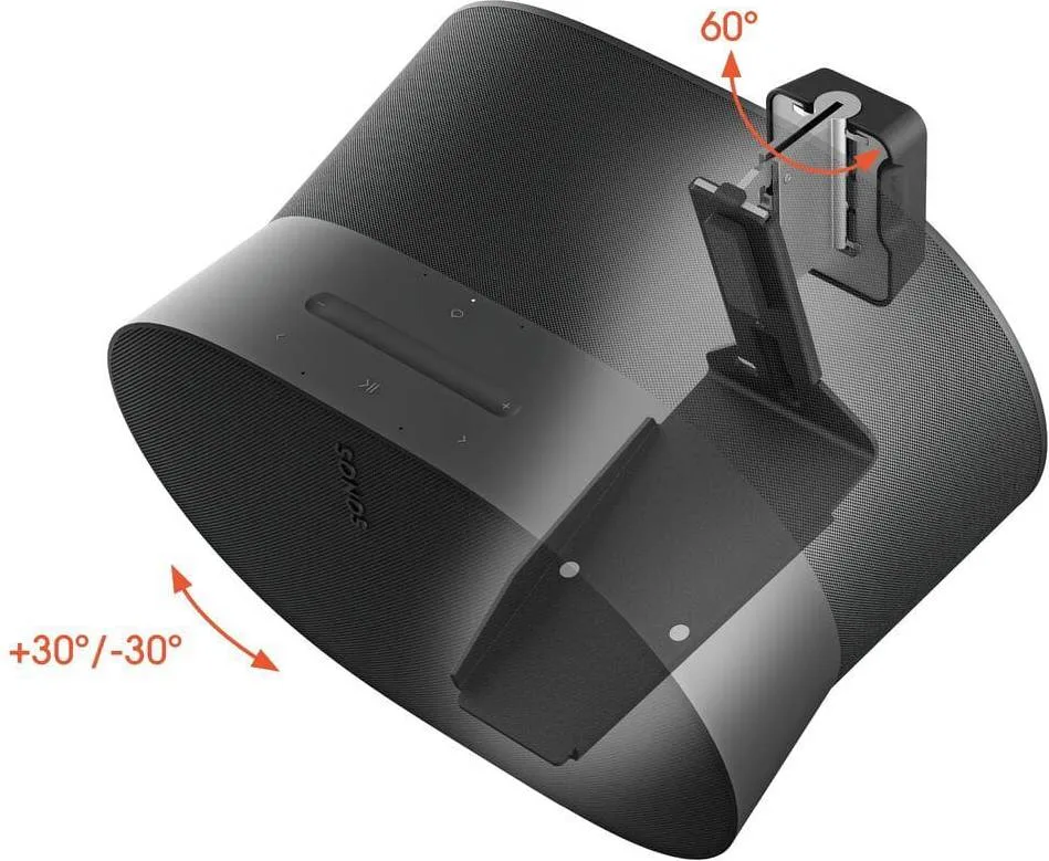 Vogel's SWM 4131 Noir (la pièce) Supports pour enceintes