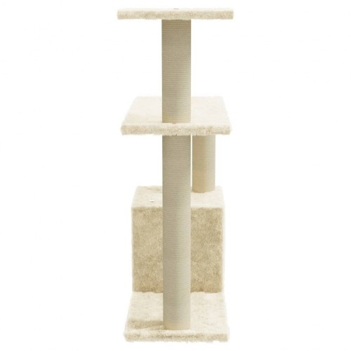 Creme arranhador de sisal Vidaxl para gatos