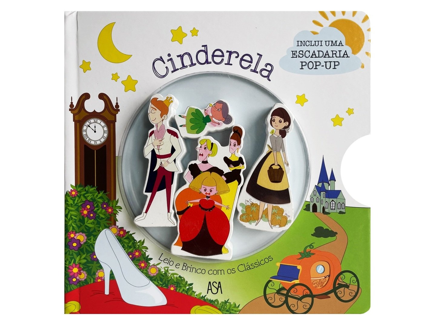 LIVRO CINDERELA - LEIO E BRINCO COM OS CLÁSSICOS DE GLOBE