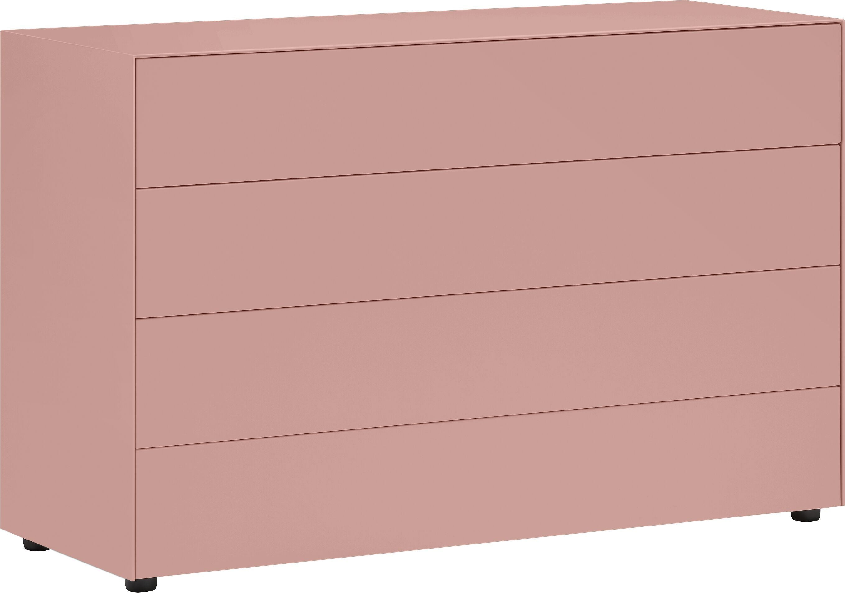 LUX Kommode - Rosa / B: 120.0 cm x T: 46.0 cm x H: 74.5 cm