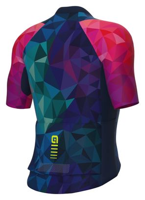 Maillot Manches Courtes Alé Valley Bleu