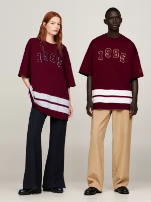 Camiseta unissex oversized com logo da Prep