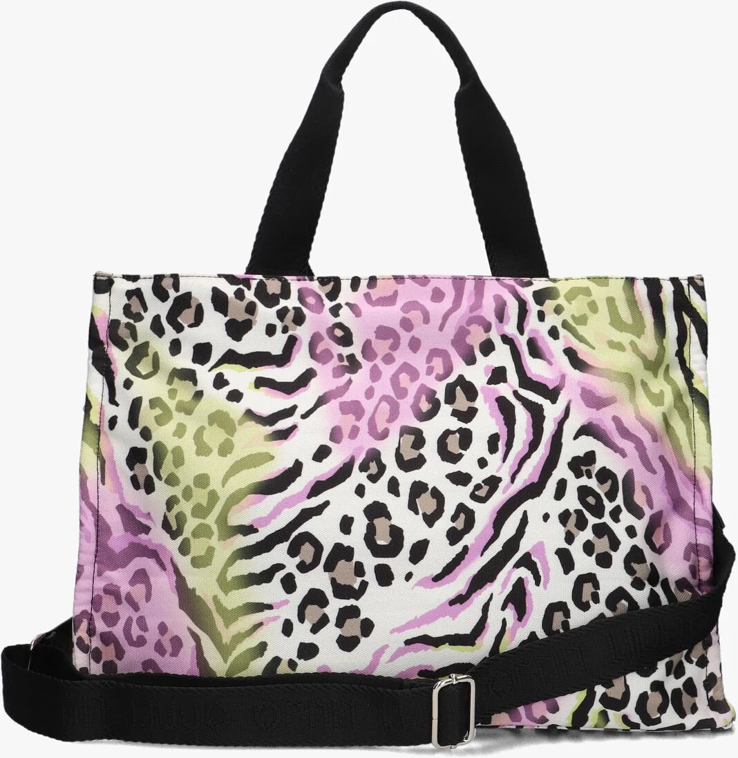 LIU JO roze liu jo shopper printed bag
