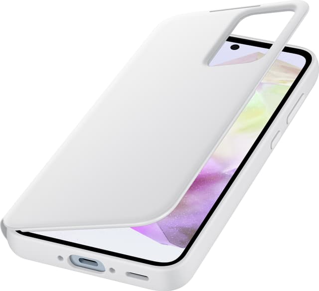 Samsung Galaxy A35 5G Smart View Wallet pungetui (hvid)
