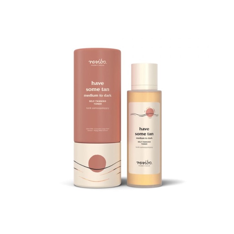 Resibo Heb wat Tan ! Natuurlijke Zelfbruinende Tonic Medium / Dark 100 ml