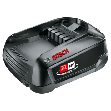 Bosch 18V accu 2.5Ah voor het 'Power for All' accuplatform van Bosch, Gardena en o.a. Gloria