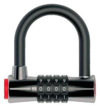 Antivol Serrure à numéro Noir 97 x 104 mm