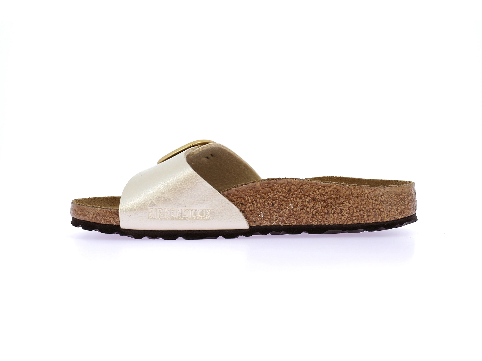 Birkenstock-MADRID BIG BUCKLE BF Synthétique Or