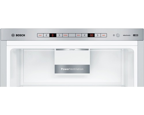 Bosch KGE49AICA koel-vriescombinatie, afmetingen (B x H x D): 70 x 201 x 65 cm, koelgedeelte: 302 l, vriesgedeelte: 117 l