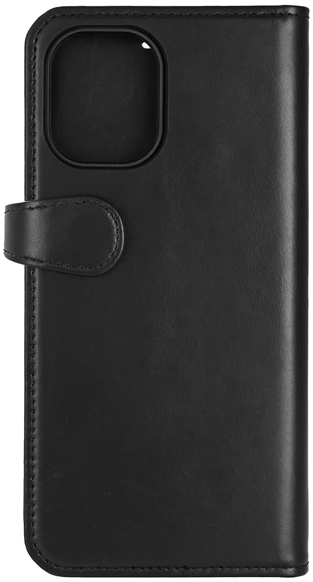 Buffalo iPhone 16 Plus 2in1 Leather MagSeries pungetui (sort)