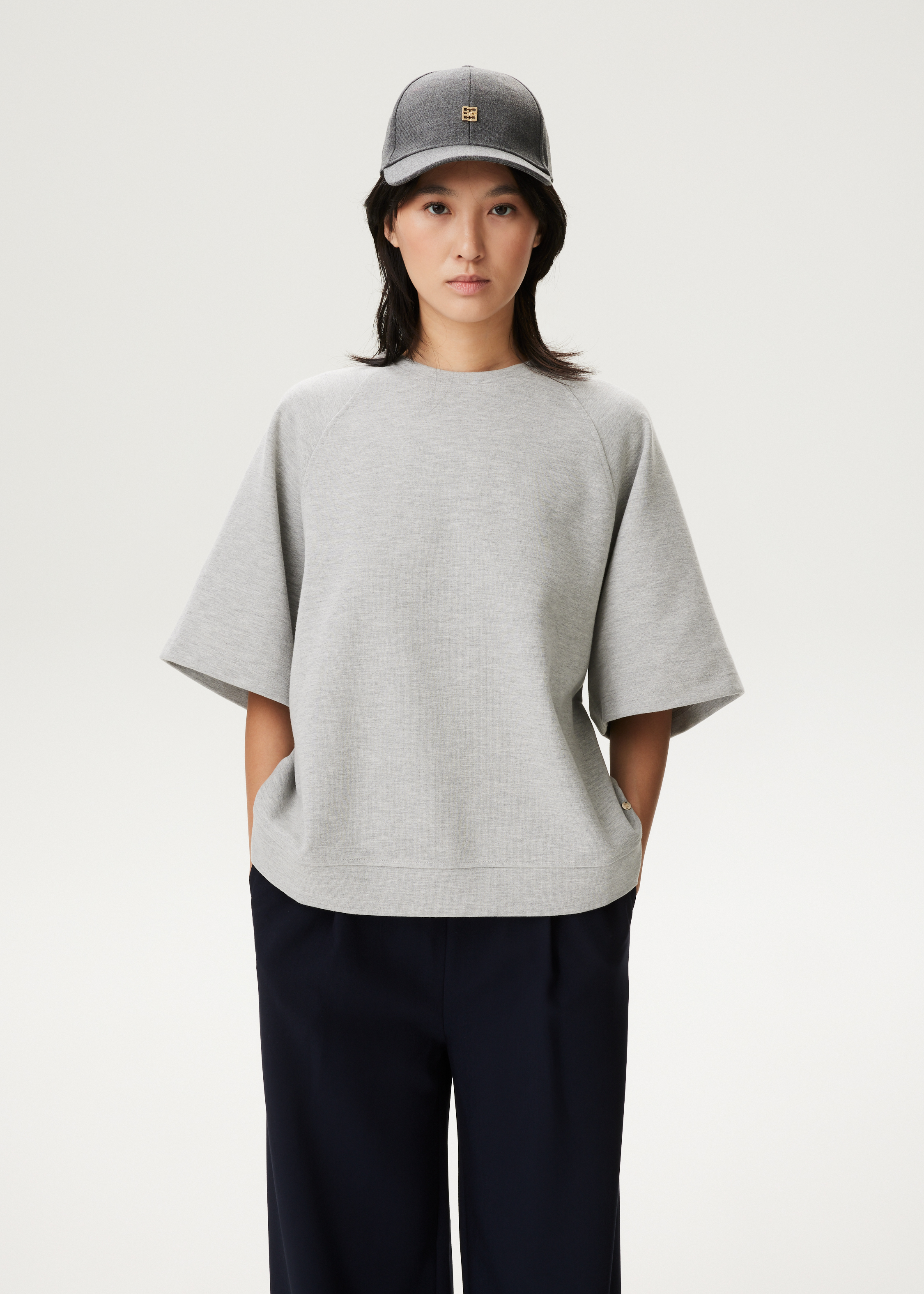 Sweater met wijde mouwen
