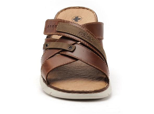 Rieker mules et sabots homme 25292 marron