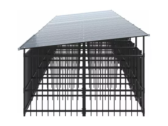 Chenil cage enclos pac noire 879 x 198 x 128 cm 02_0041749