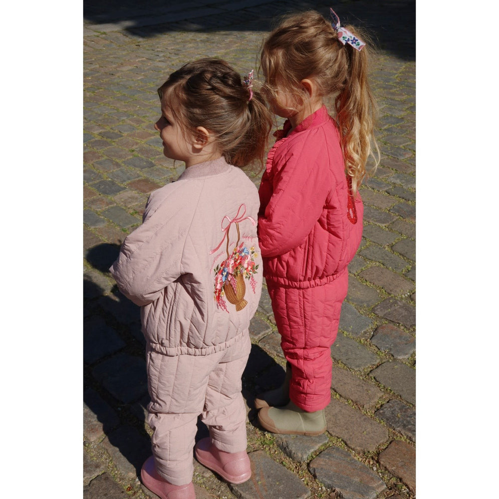 Køb Konges Sløjd Raspberry Wine Juno Sparkle Bomber Termojakke
