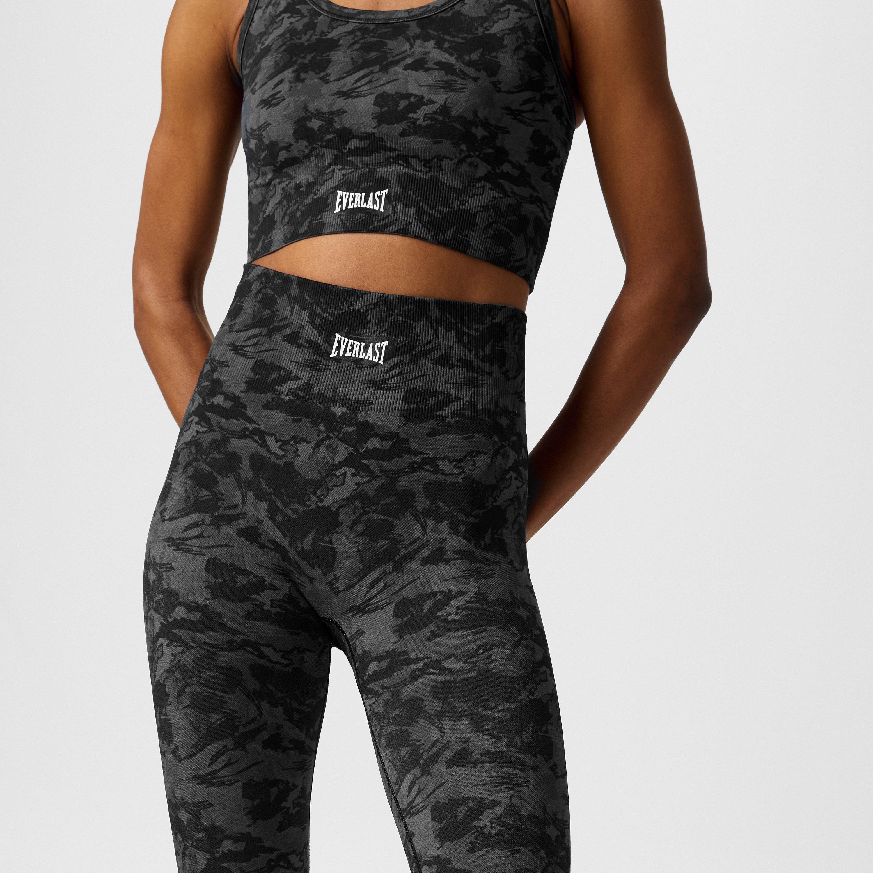 Everlast High Rise Camo Seamless Leggings Womens
