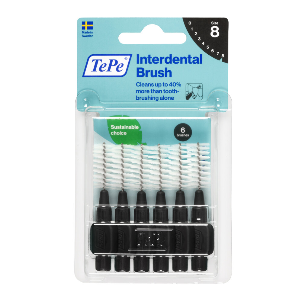 TePe Interdentale Ragers Original 1,5 mm Zwart6 stuks