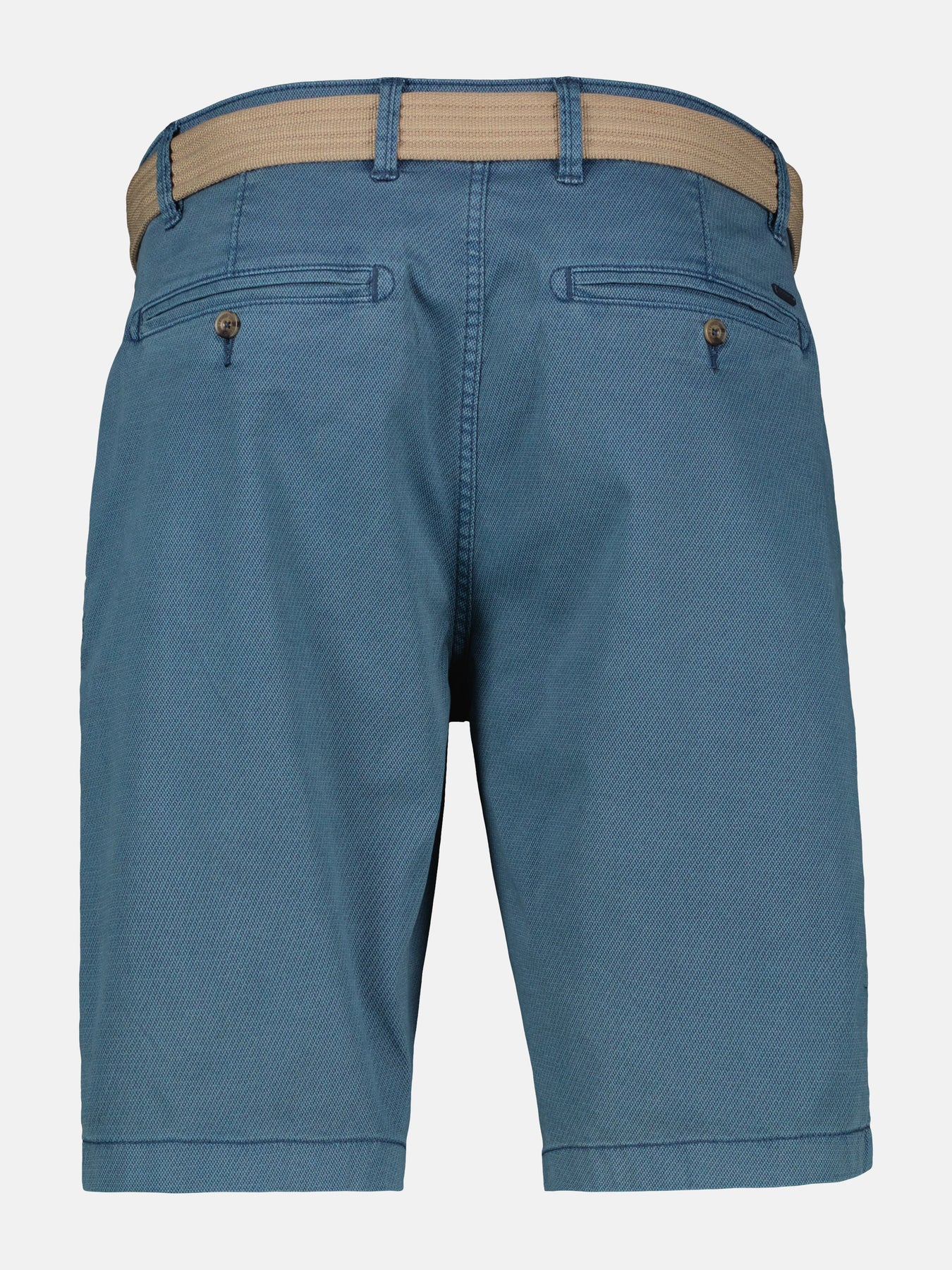 Chino-Bermuda mit Gürtel, in Großen Größen