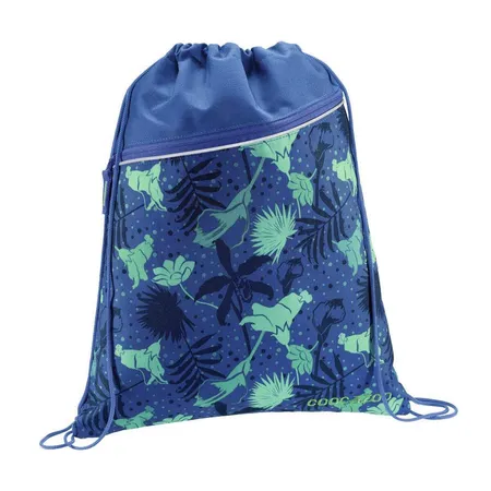 Coocazoo Sportbeutel RocketPocket, Tropical Blue