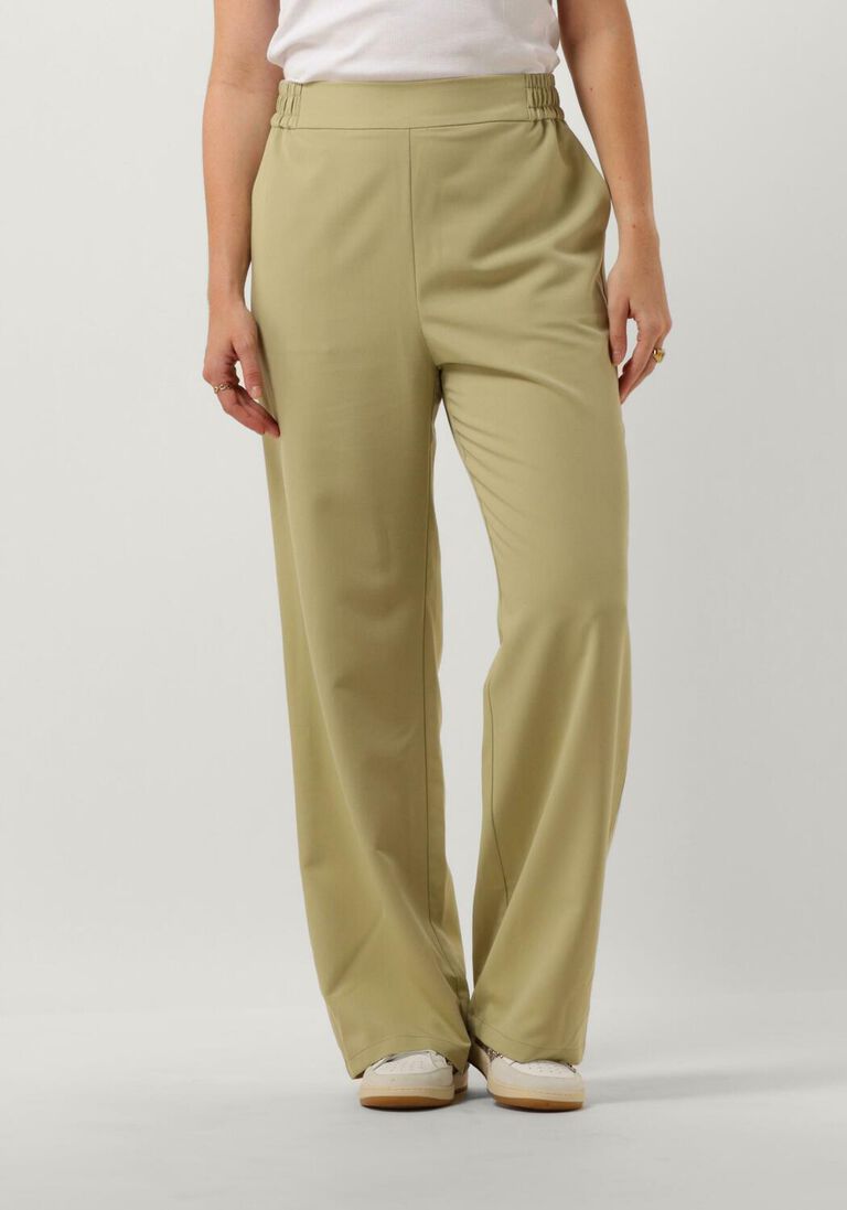 NOTRE-V groene notre-v pantalon x florine - carbo pants