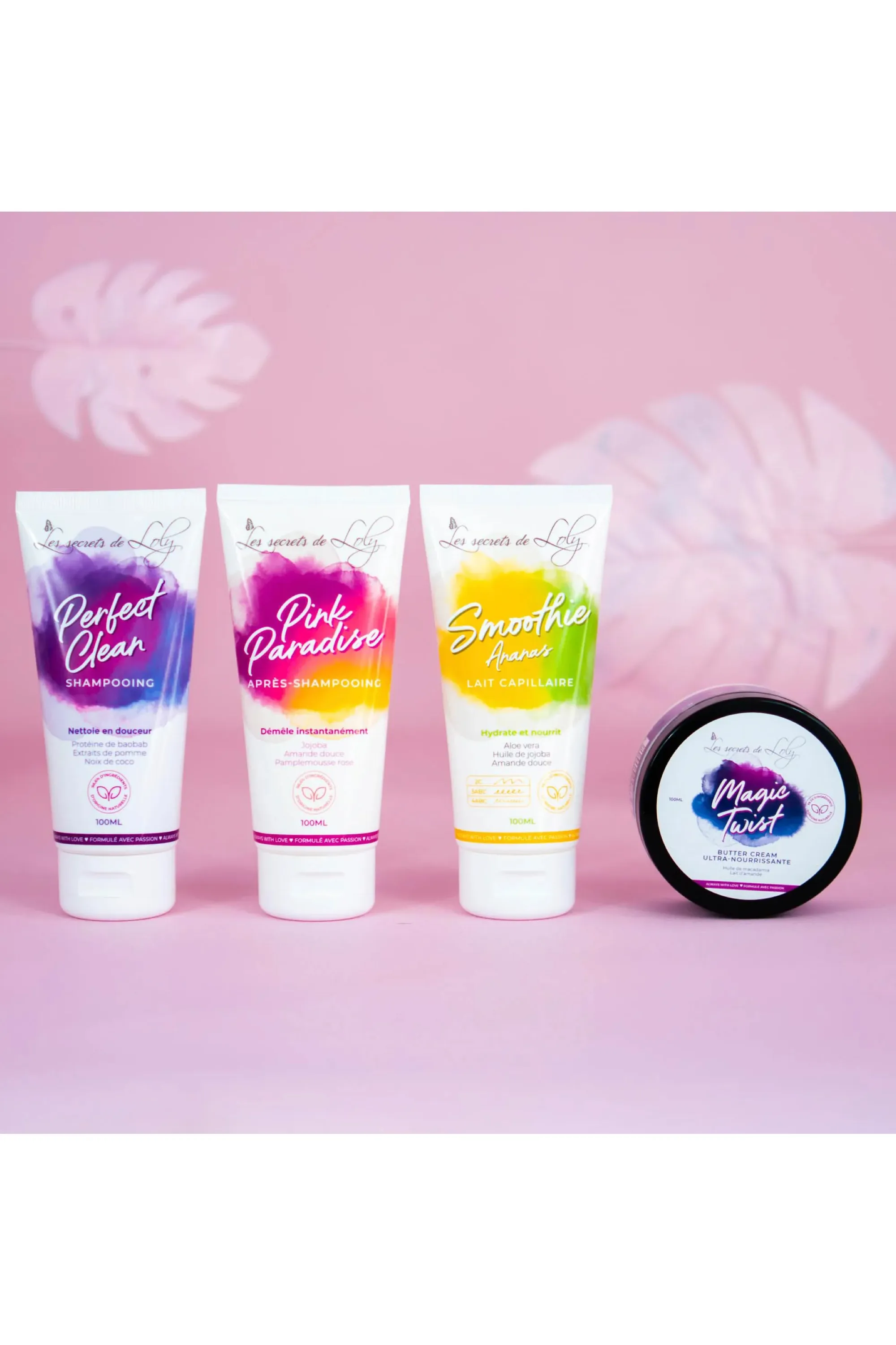 Les Secrets de Loly Trousse Les indispensables pour cheveux crépus-400 ml