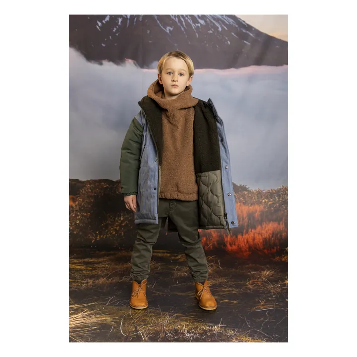 Finger in the nose Pantalon Chino Taille Elastique Skater | Vert kaki
