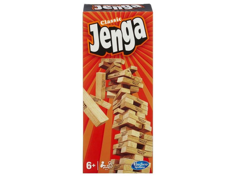 Hasbro Gaming Familienspiel Jenga Classic Geschicklichkeit ist gefragt