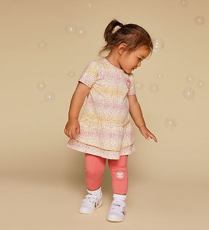 Hummel Leggings - hmlAnni - Coral