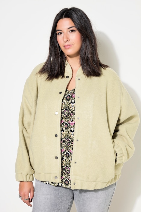 Blouson, oversized, Wolloptik