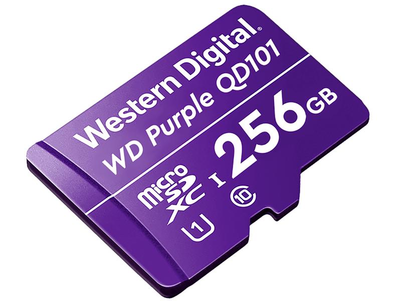 Western Digital microSDXC-Karte SC QD101 Ultra Endurance 25 Speicherkarte mit 256 GB Speicherkapazität