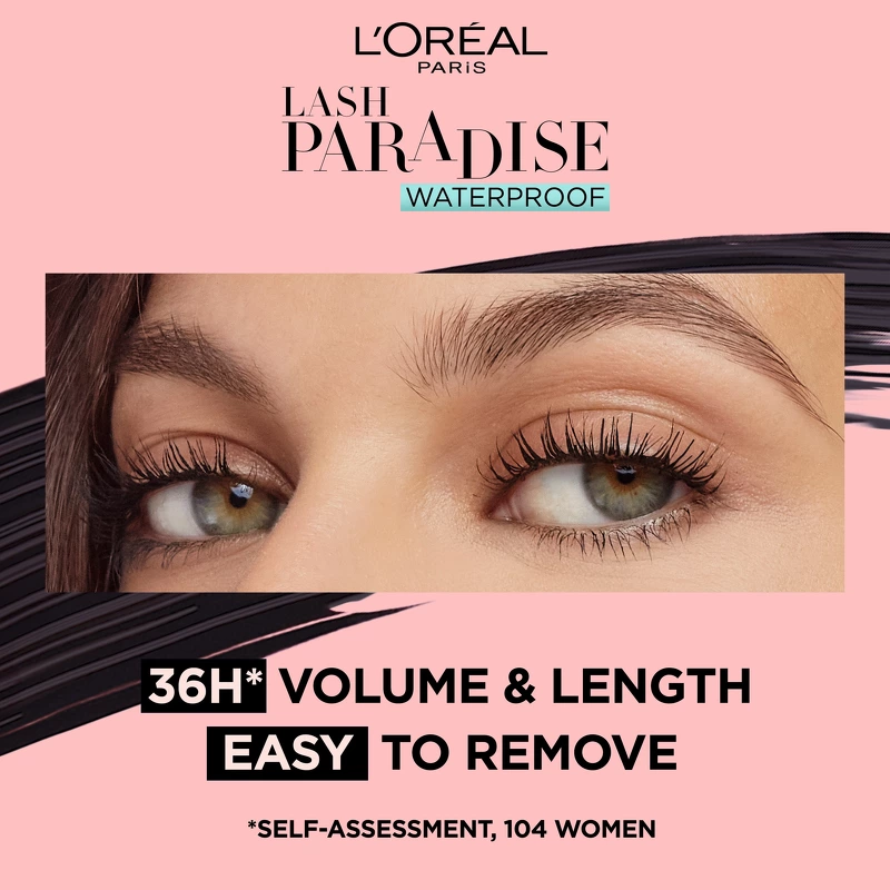 L'Oréal Paris Cosmetics Paradise Extatic Mascara Waterproof 6,4 ml - Black