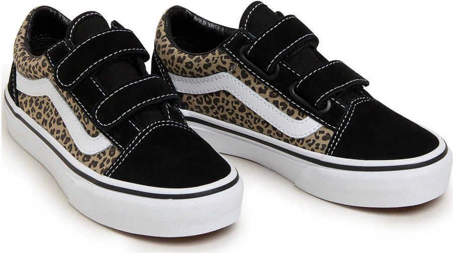 VANS Old Skool V sneakers zwart panterprint