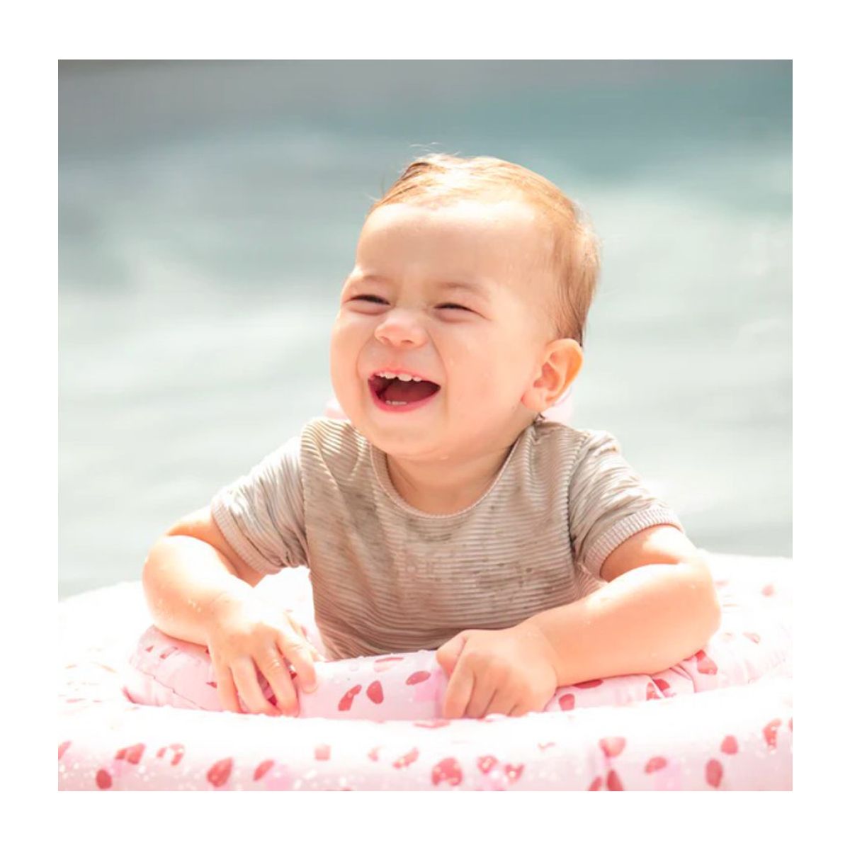 Bouée gonflable avec siège pour bébé Léopard 0-2 ans Swim Essentials