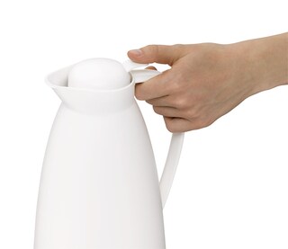alfi Isolierkanne ECO 1 Liter Kunststoff Schwarz