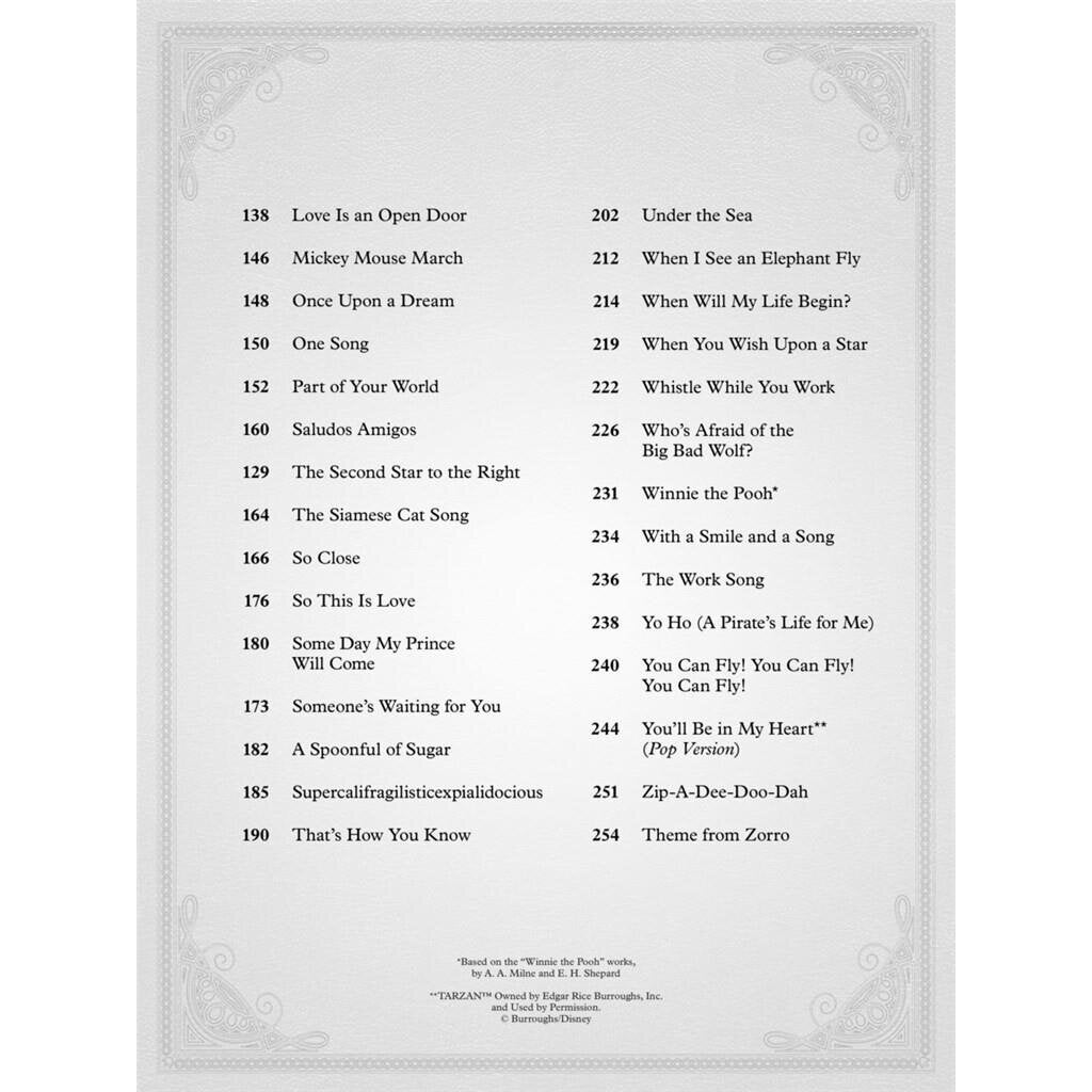 Hal Leonard The Disney Collection - 3rd Edition